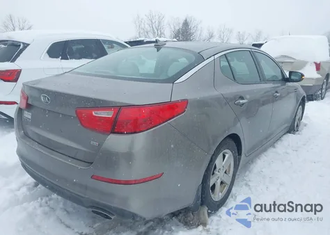 2015 Kia Optima Lx из США, поврежденный, VIN 5XXGM4A72FG476859